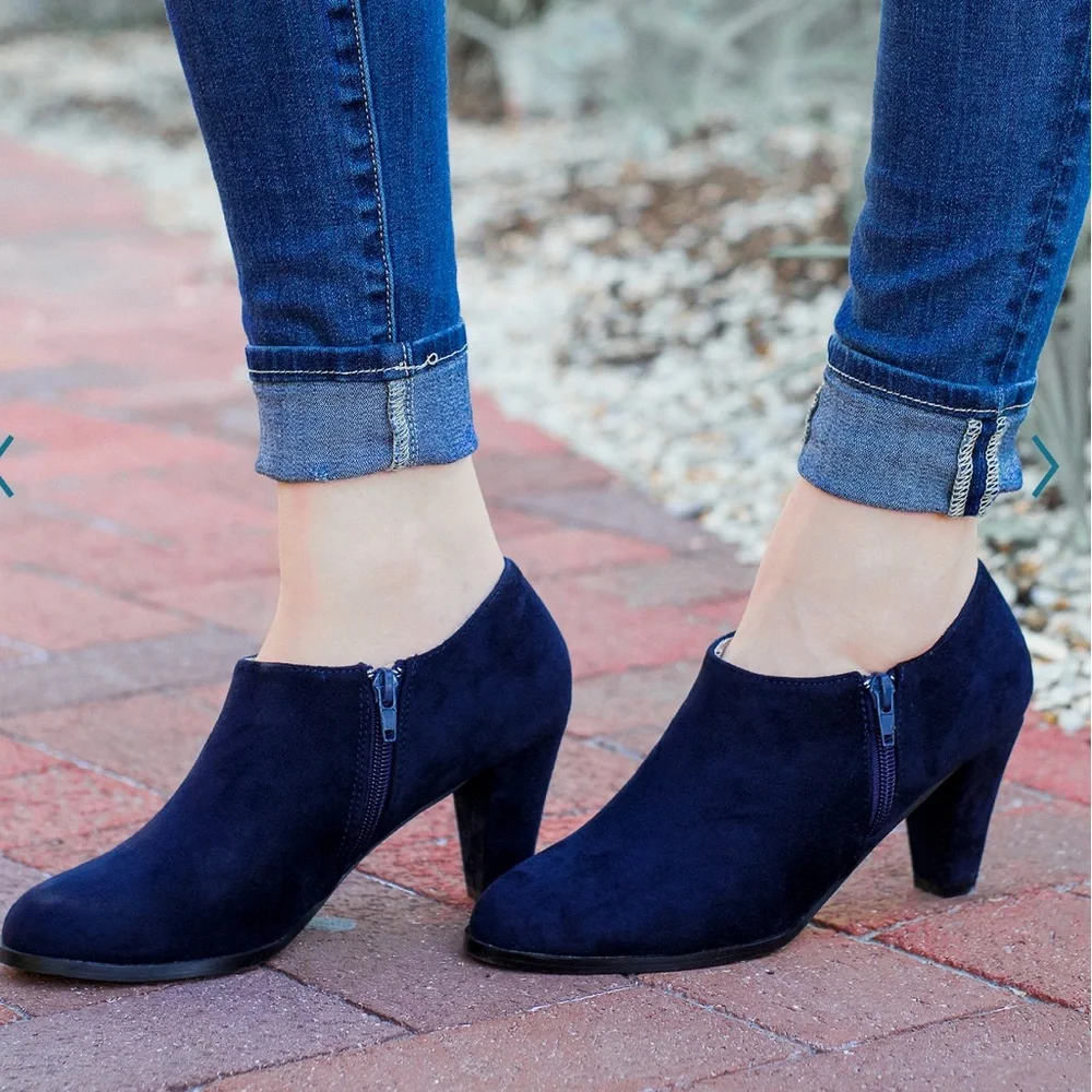 NWT women’s Journee Collection Sanzi ankle boot SZ 9.5 - Picture 2 of 7